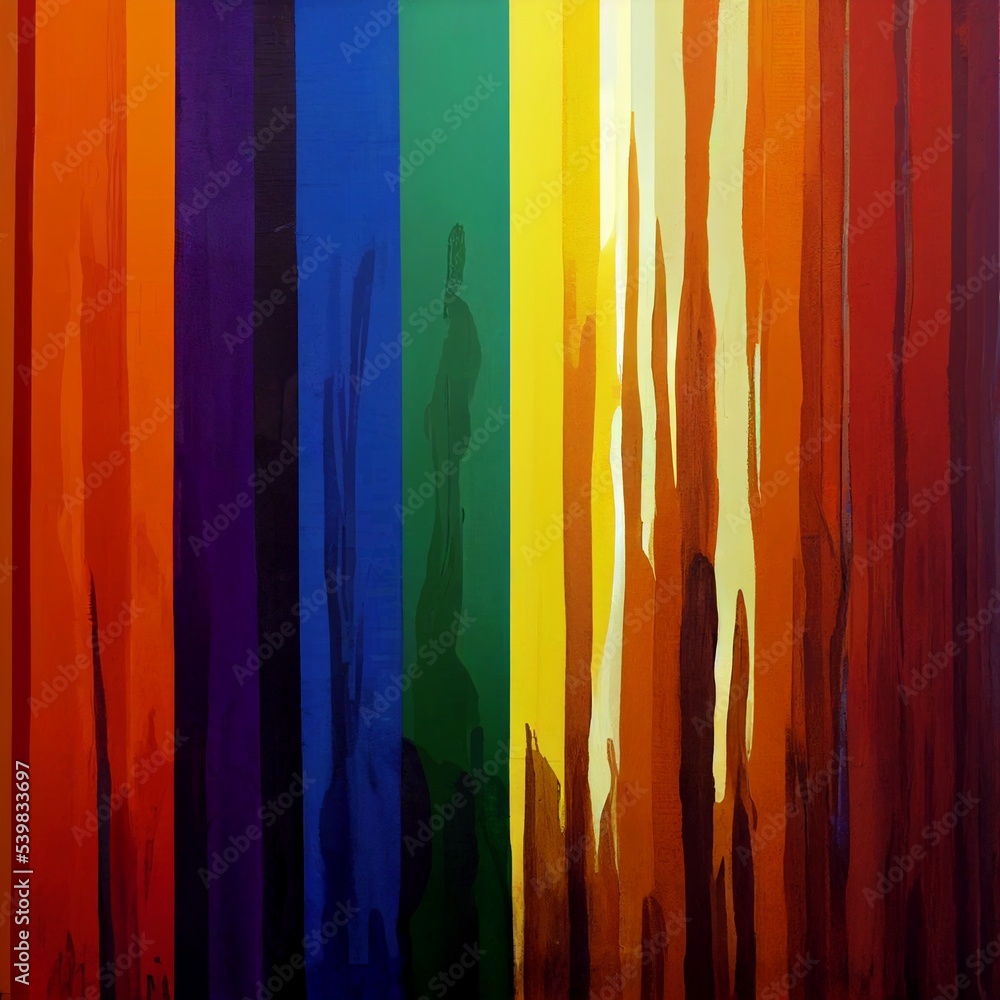 LGBTQ+ abstract illustration, geometric shapes, fabric, flag, paper, wood texture, gay pride colors, rainbow, diversity, inclusion, gay, homosexual, queer, transgender. concept art, background LGBTQ+ abstract illustration, geometric shapes, fabric, flag, paper, wood texture, gay pride colors, rainbow, diversity, inclusion, gay, homosexual, queer, transgender. concept art, background