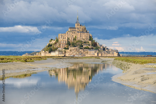 Die Klosterinsel Mont Saint Michel in der Normandie