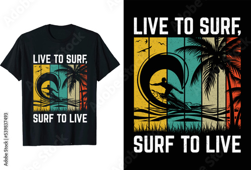 Surf Paradise California T-shirt 