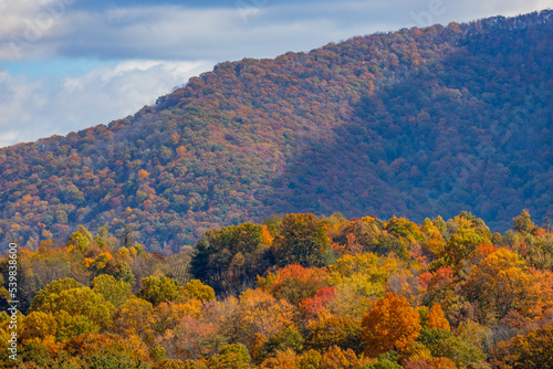 Autumn colors in the Appalachian Mountains