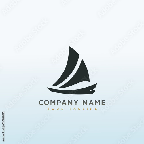 Marin and boating logo design