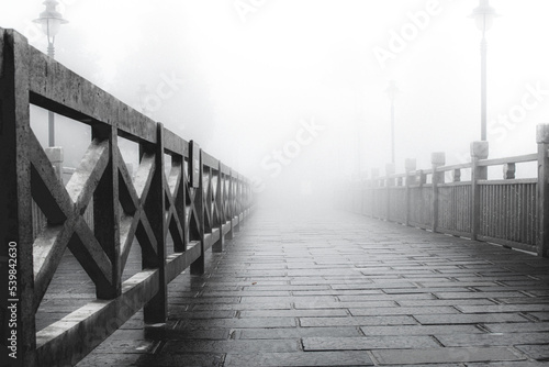 bridge in the fog © Austin