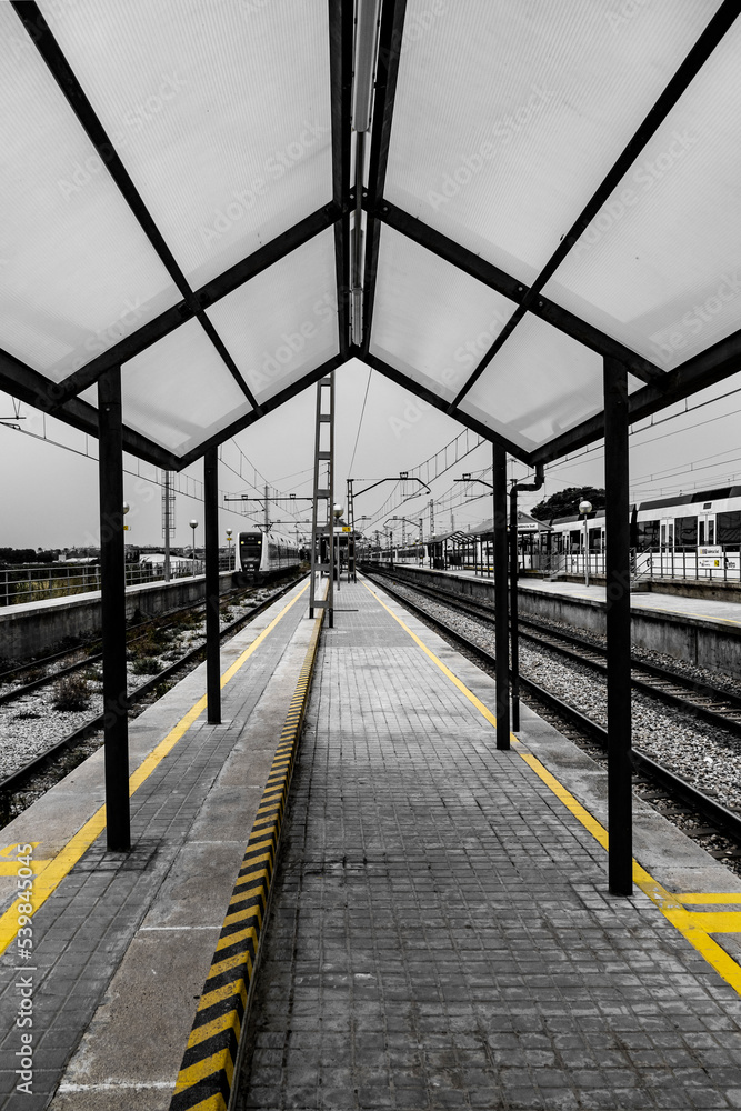 Obraz premium Estación de metro