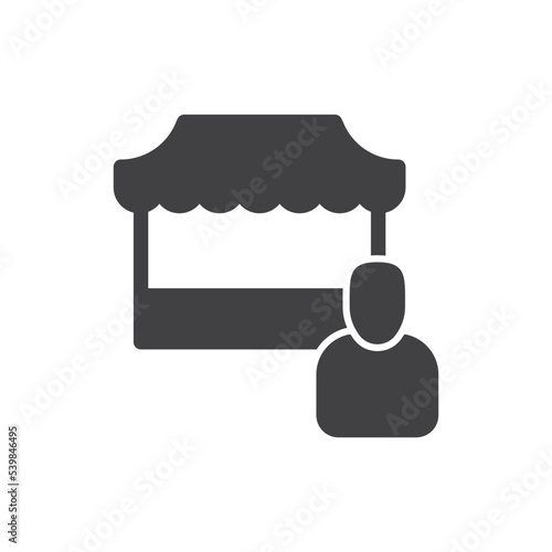 Shopping Store Seller Icon