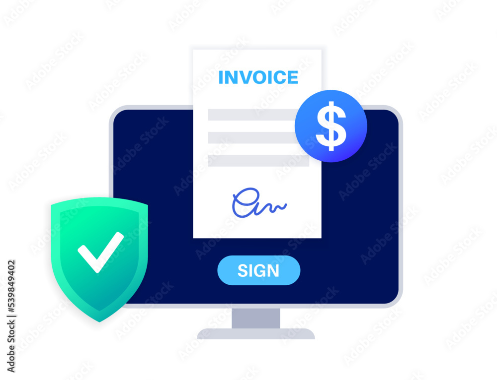 Invoice document form Invoice document form