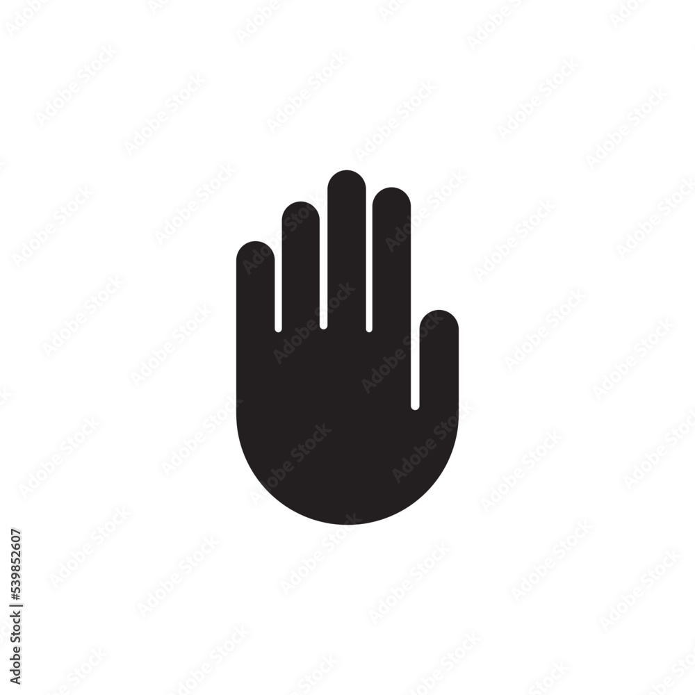 hand icon logo vector design template hand icon logo vector design template