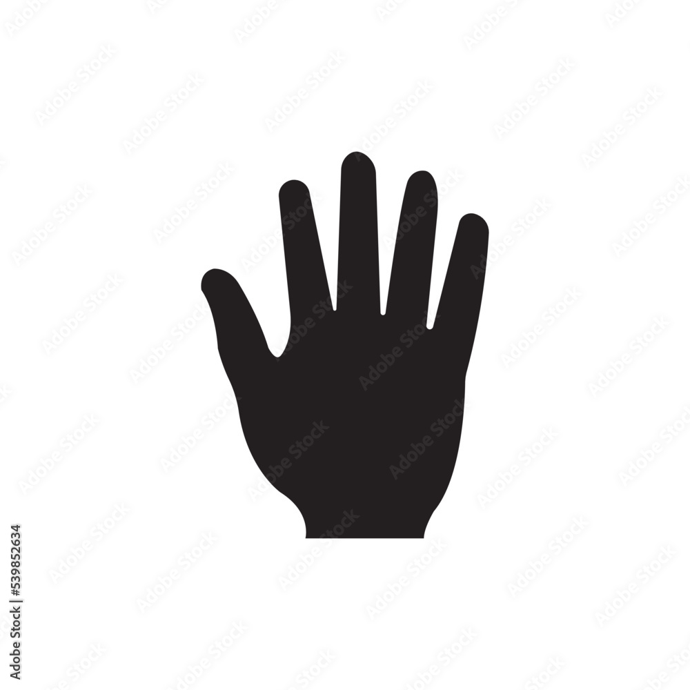 hand icon logo vector design template hand icon logo vector design template