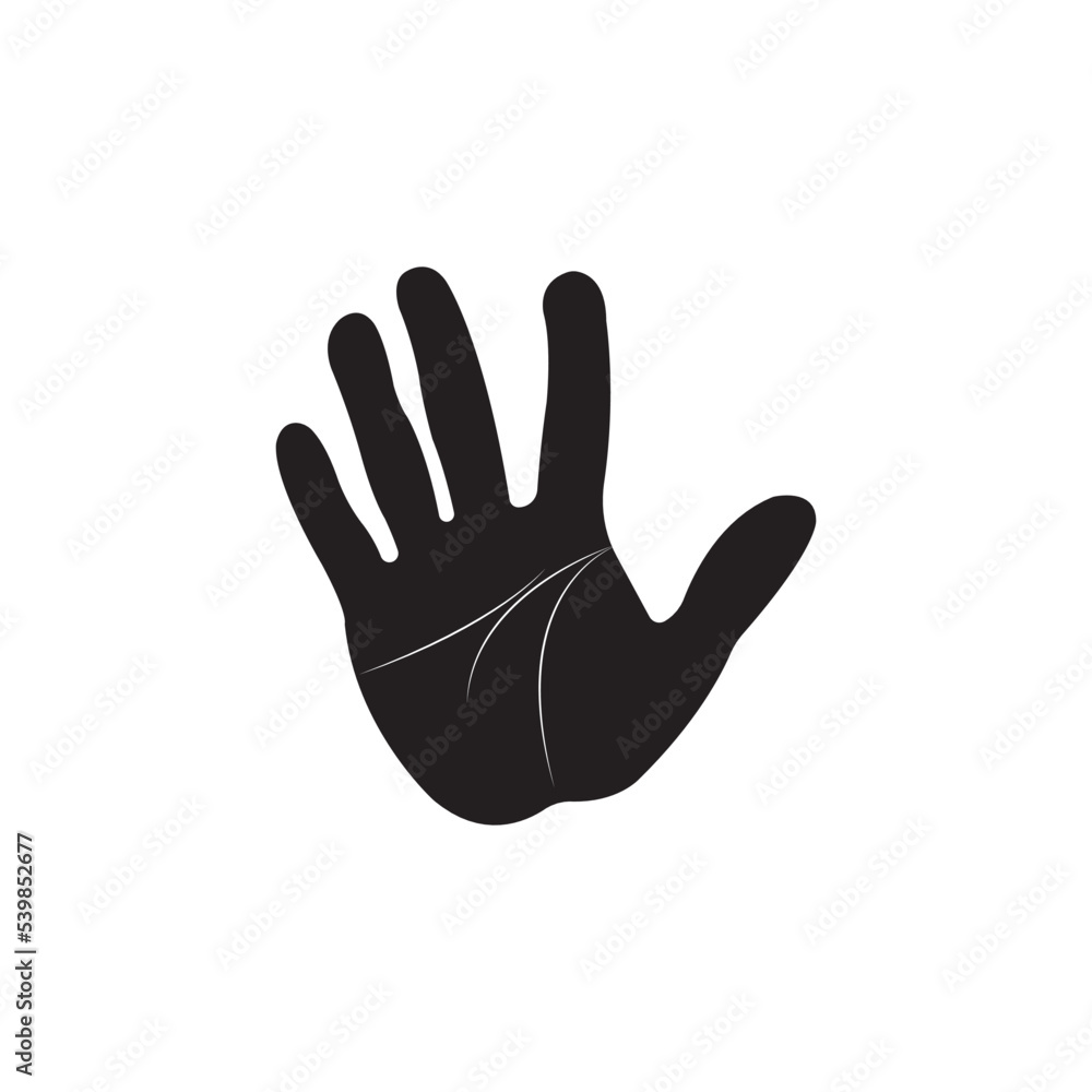 hand icon logo vector design template hand icon logo vector design template