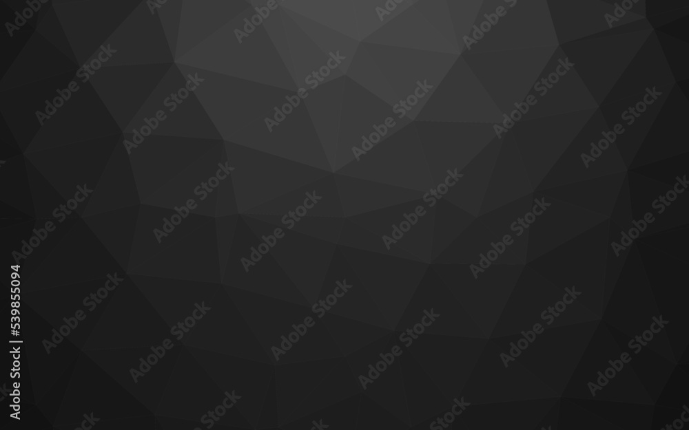Obraz premium Dark Silver, Gray vector abstract mosaic background.