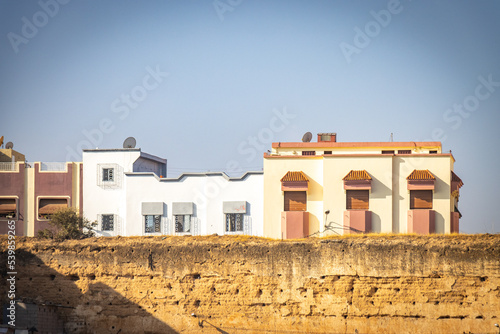 view of the town, meknes, morocco, north africa