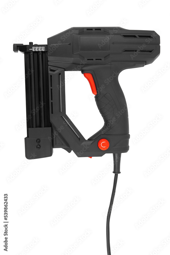 Electric stapler isolated Electric stapler isolated