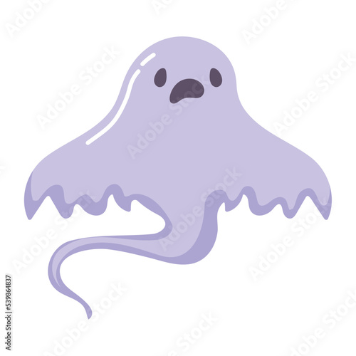 cute ghost vector icon