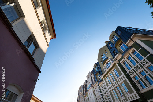 Beautiful resort town Zelenogradsk with german architecture, Kaliningrad region © photopixel