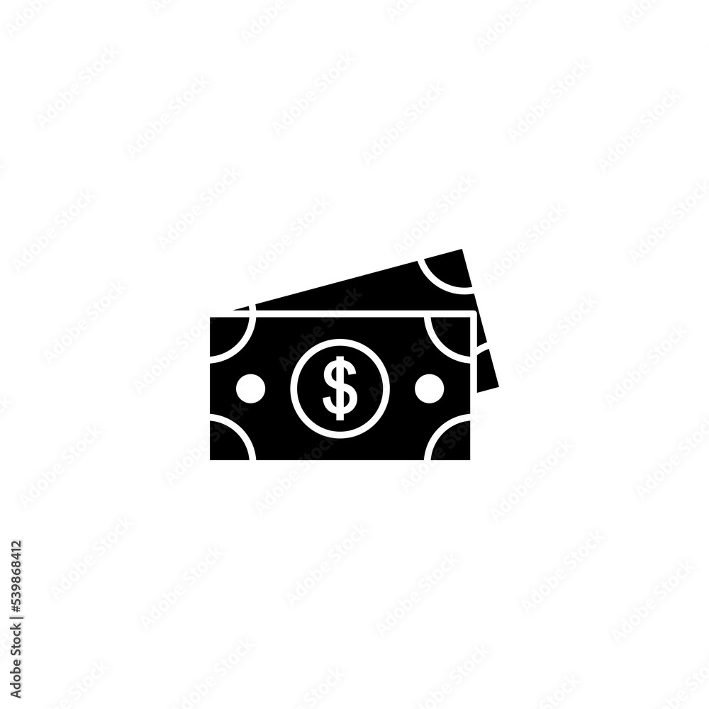 Money icon vector illustration. Money sign and symbol Money icon vector illustration. Money sign and symbol