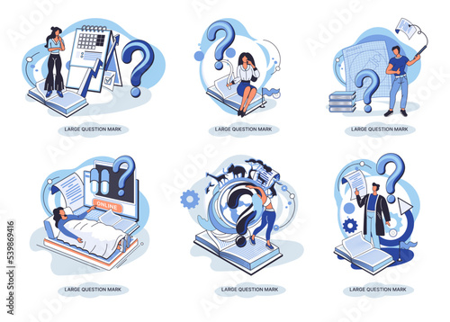 Ladge question mark metaphor. Problem and solution concept, question mark. Ask questions and receive answers. Online support center. Solving complex issues, why sign forum. FAQ frequently asked help