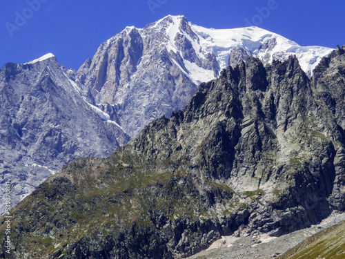 Mont Blanc (or Monte Bianco), Italian Alps