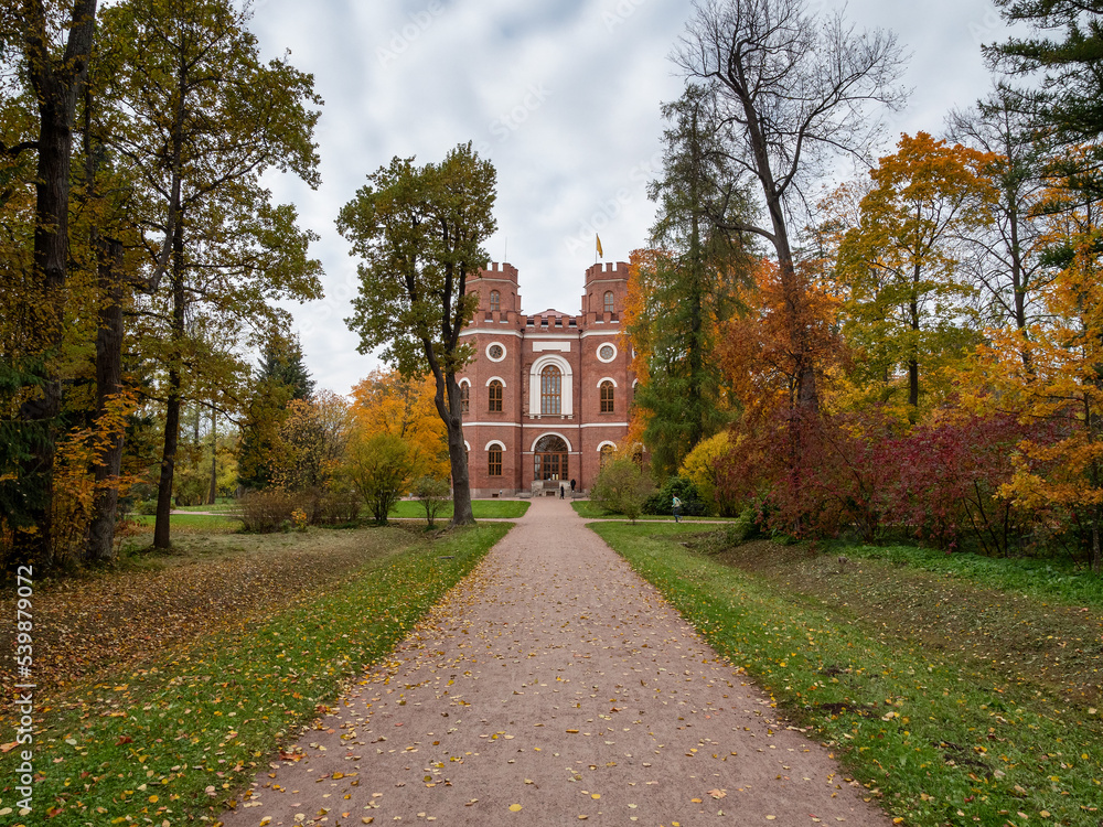 Alexander Park (Tsarskoye Selo). Arsenal Pavilion. Alexander Park (Tsarskoye Selo). Arsenal Pavilion.