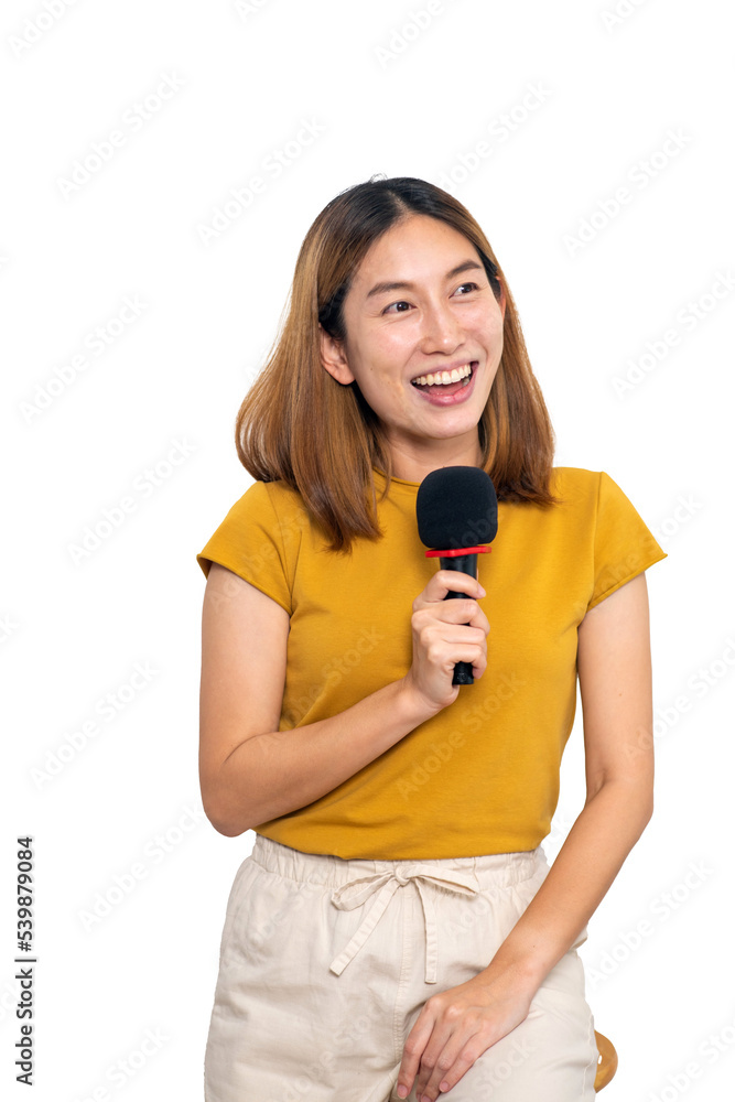 woman holding a microphone, png files, png, transparent background woman holding a microphone, png files, png, transparent background