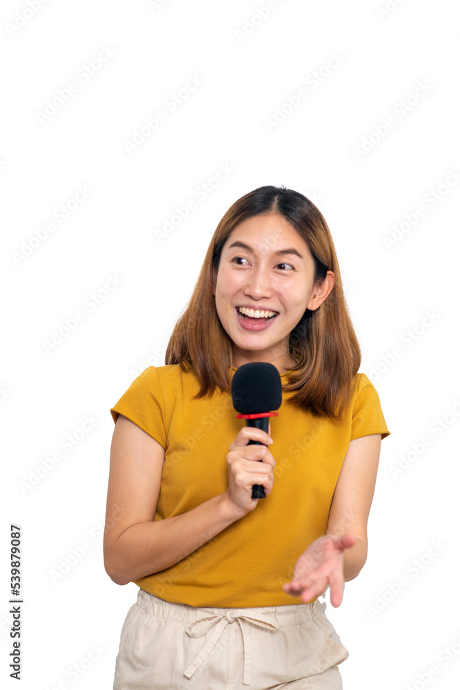 woman holding a microphone, png files, png, transparent background woman holding a microphone, png files, png, transparent background