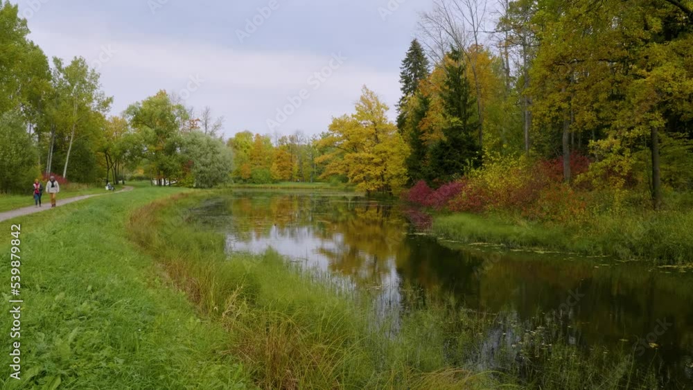 Alexander Park (Tsarskoye Selo). Lansky Pond. Alexander Park (Tsarskoye Selo). Lansky Pond.