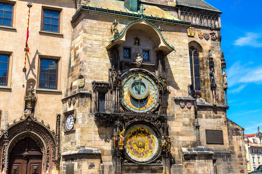 Obraz premium Astronomical Clock in Prague