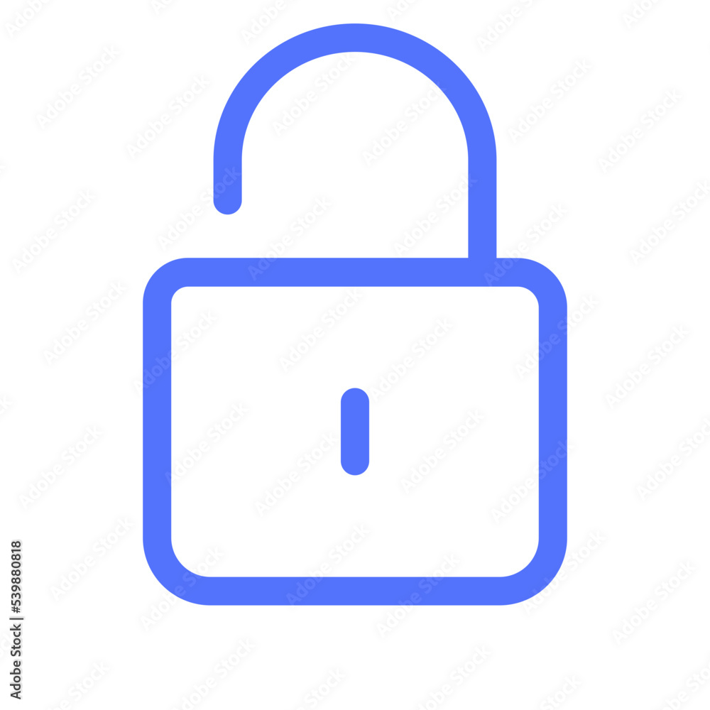 password security unlock unprotected unsecure line icon password security unlock unprotected unsecure line icon