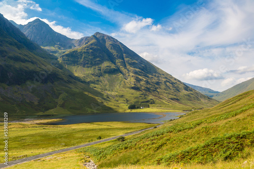 Summer in Scotland highlands, United Kingdom