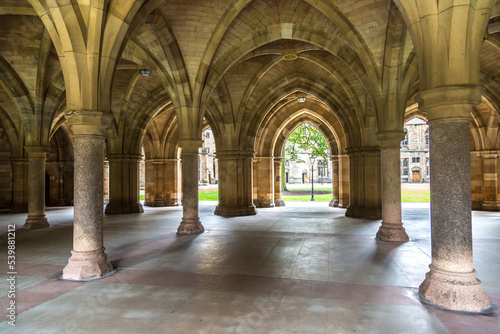 University of Glasgow Cloisters, Scotland