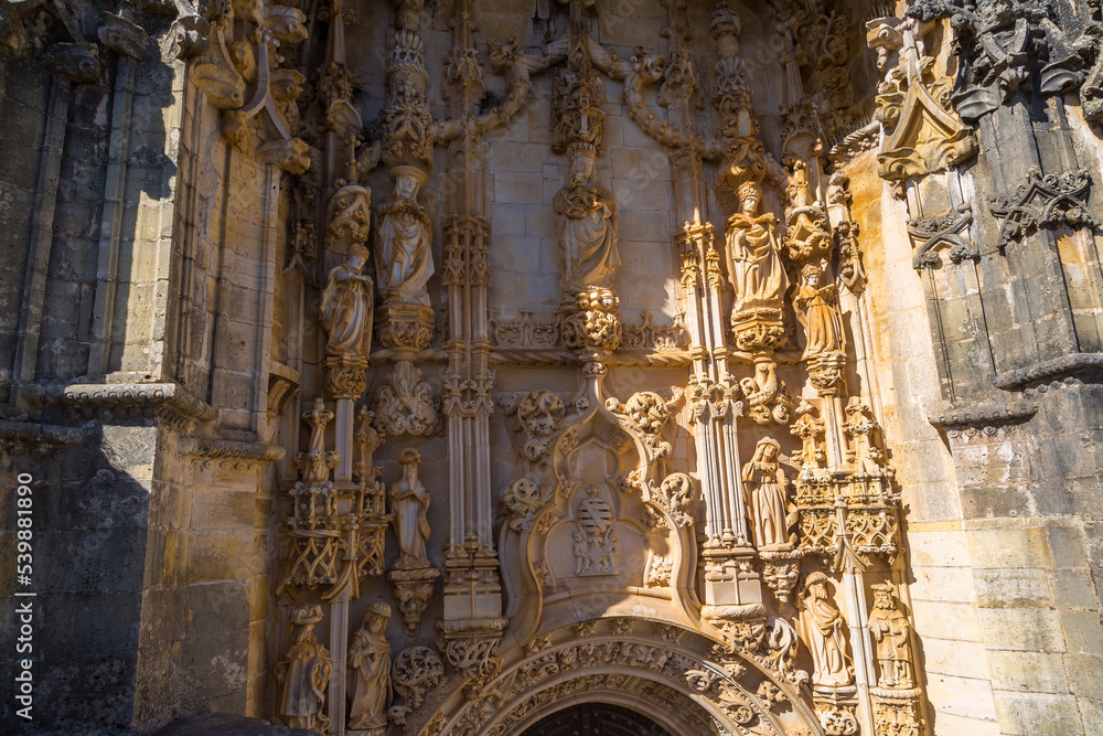 Medieval Templar castle in Tomar Medieval Templar castle in Tomar