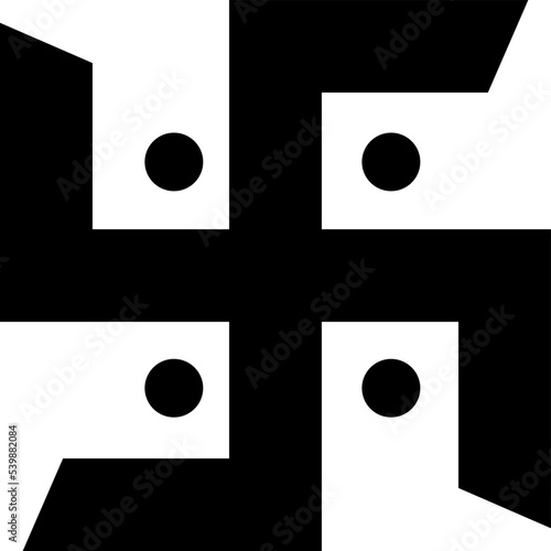 swastika icon or logo isolated sign symbol vector illustration - high quality black style vector icons.eps