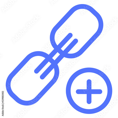 add link create link link add hyperlink line icon