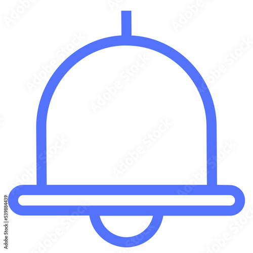 alert bell notification line icon