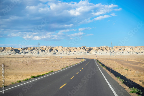 The highway to the distance