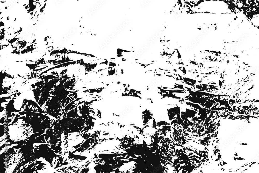 Obraz premium Abstract black and white grunge texture background