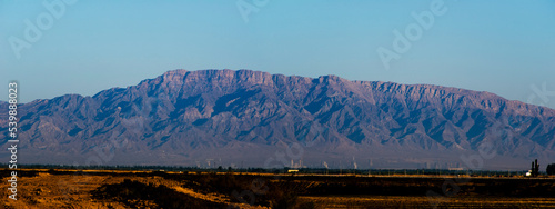Helan Mountain is in Ningxia China.