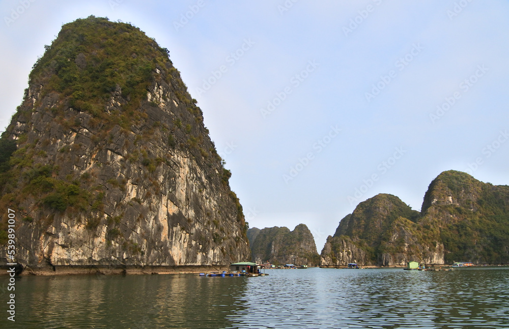 One day tour with traditional Vietnam boat in Cat Ba island. Cat Ba is one of popular tourist attraction beside Ha Long Bay in Vietnam.