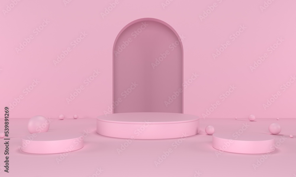 Modern minimalist product podium background Premium Photo