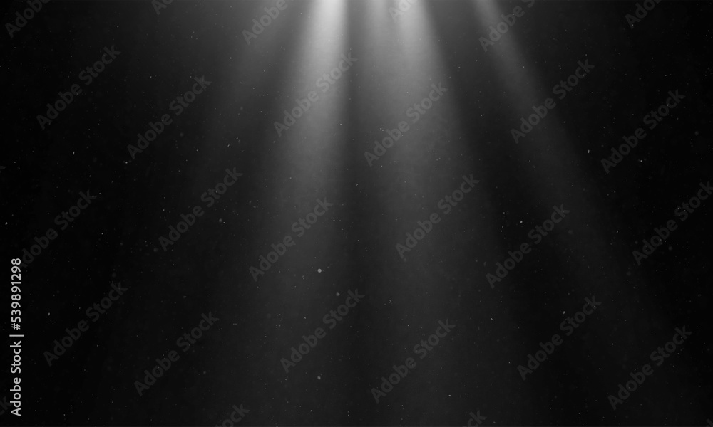 custom made wallpaper toronto digitalShow spotlights with glow effect on dark background.