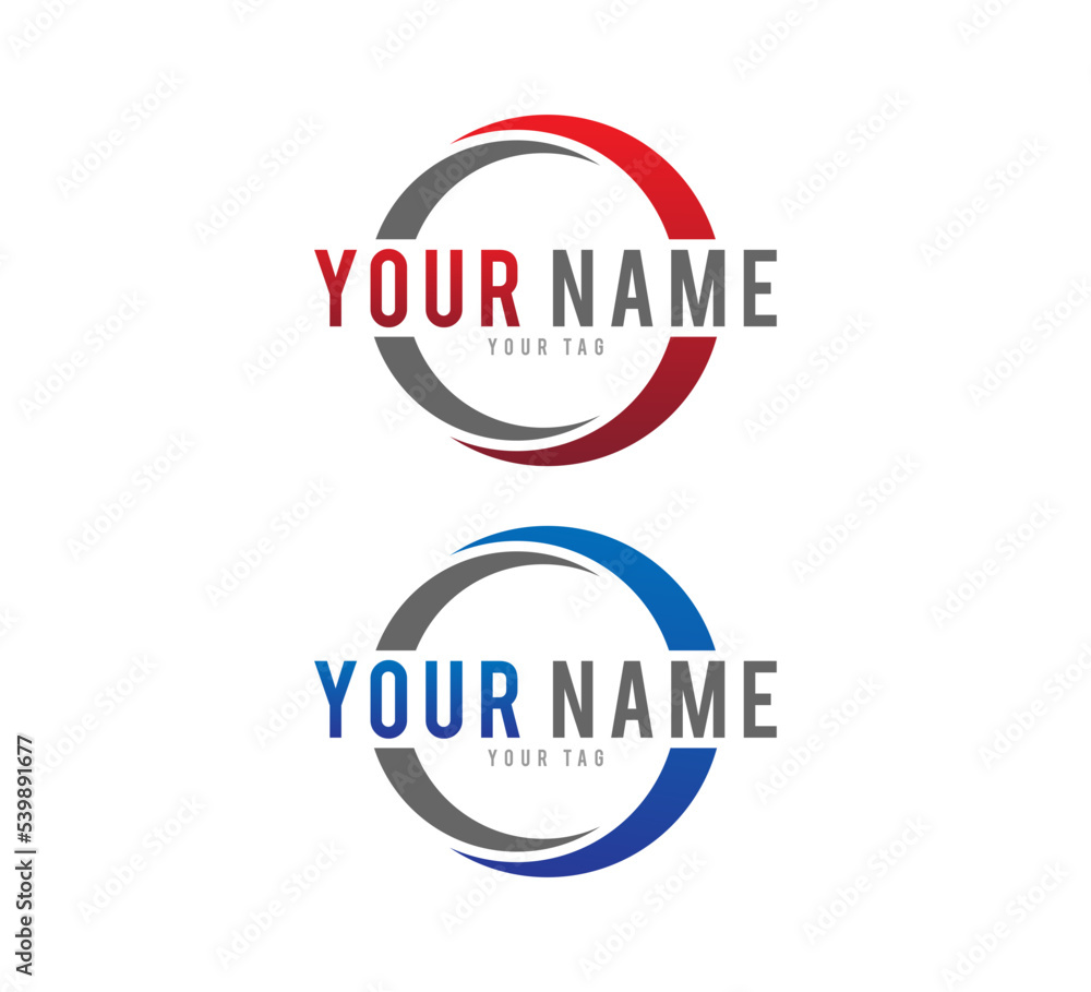 Vector Abstract Swoosh Logo Vector Abstract Swoosh Logo
