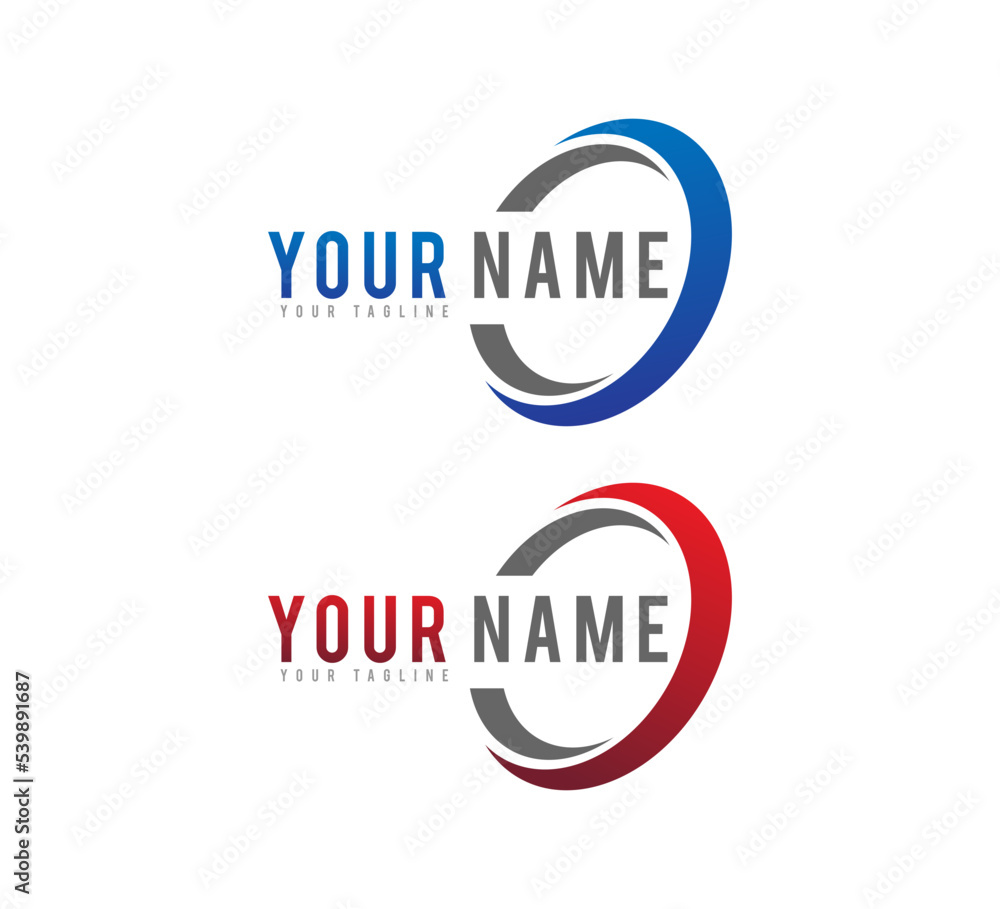 Vector Abstract Swoosh Logo Vector Abstract Swoosh Logo