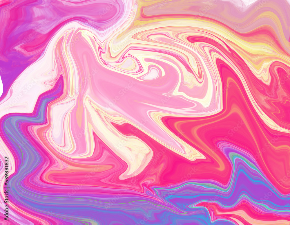 Abstract design for background. The pink and white pattern swayed like the waves of the sea. With copy space.