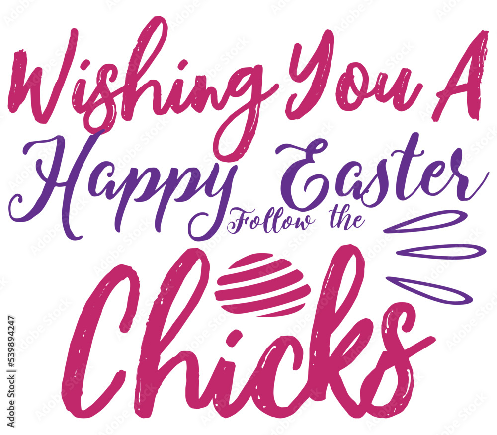 Wishing You An Eggcellent Easter, Easter SVG Design, Easter Cut File, Easter SVG, Easter T-Shirt Design, Easter Design, Easter Bundle