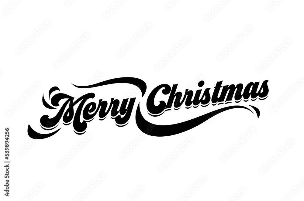 merry christmas hand lettering inscription to winter holiday design merry christmas hand lettering inscription to winter holiday design