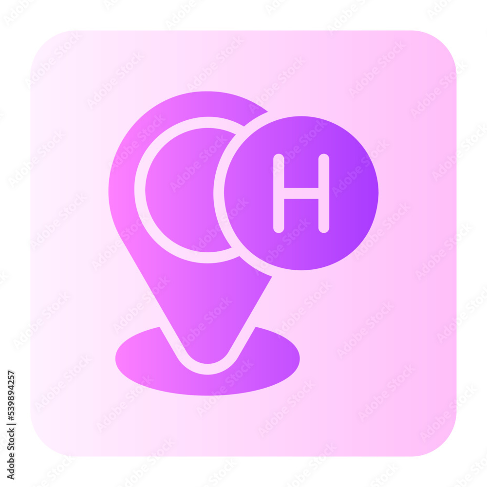location gradient icon location gradient icon