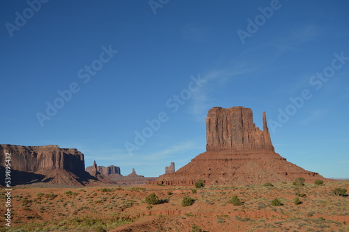Midday view at Utah s Monument Valley