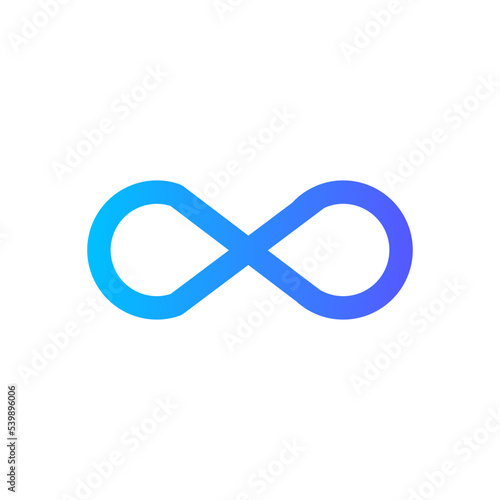 infinity gradient icon