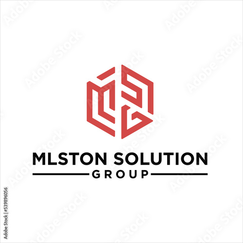 letter MSG logo design inspiration