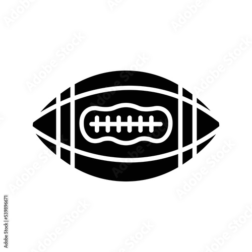 american football icon vector design template in white background