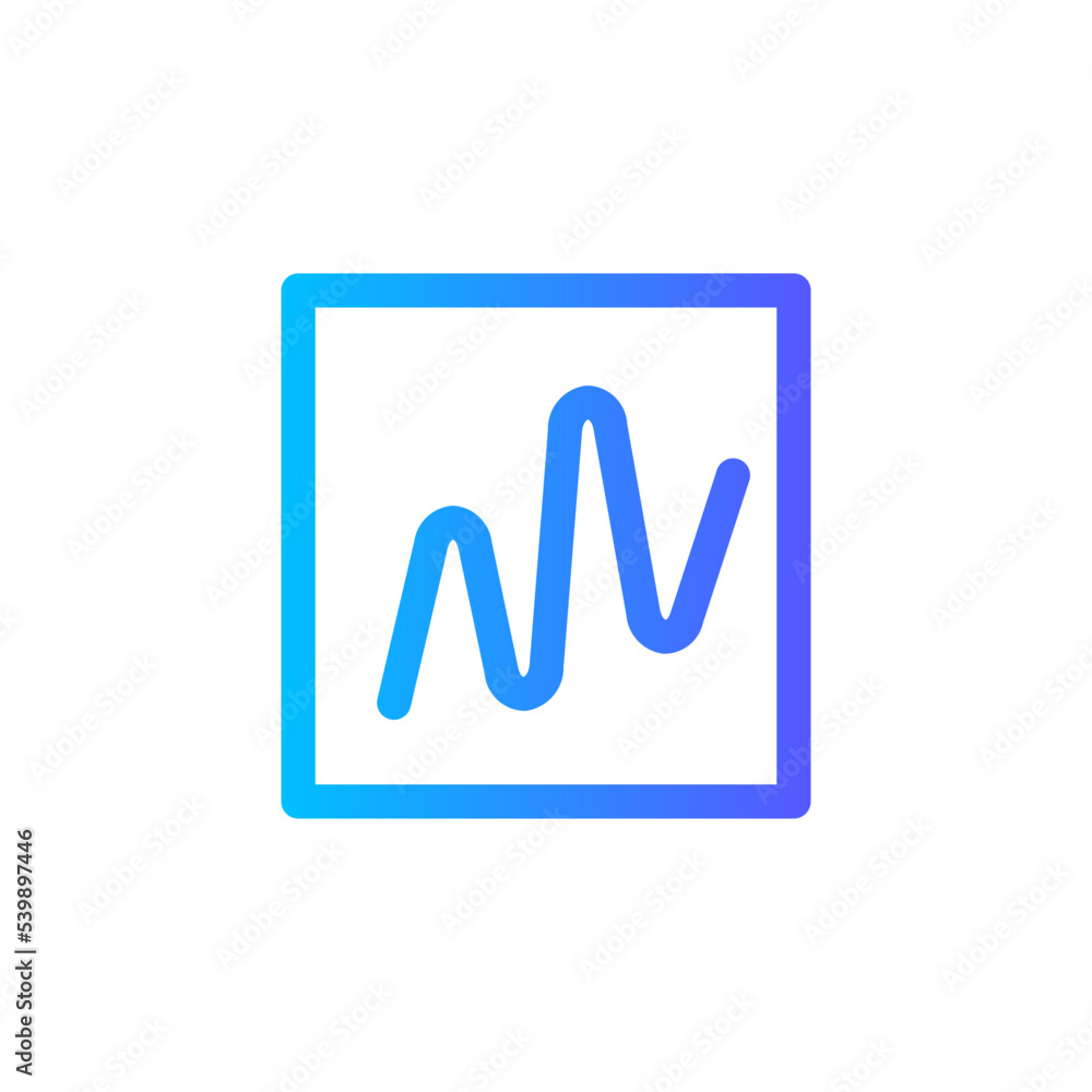 voice message app gradient icon voice message app gradient icon