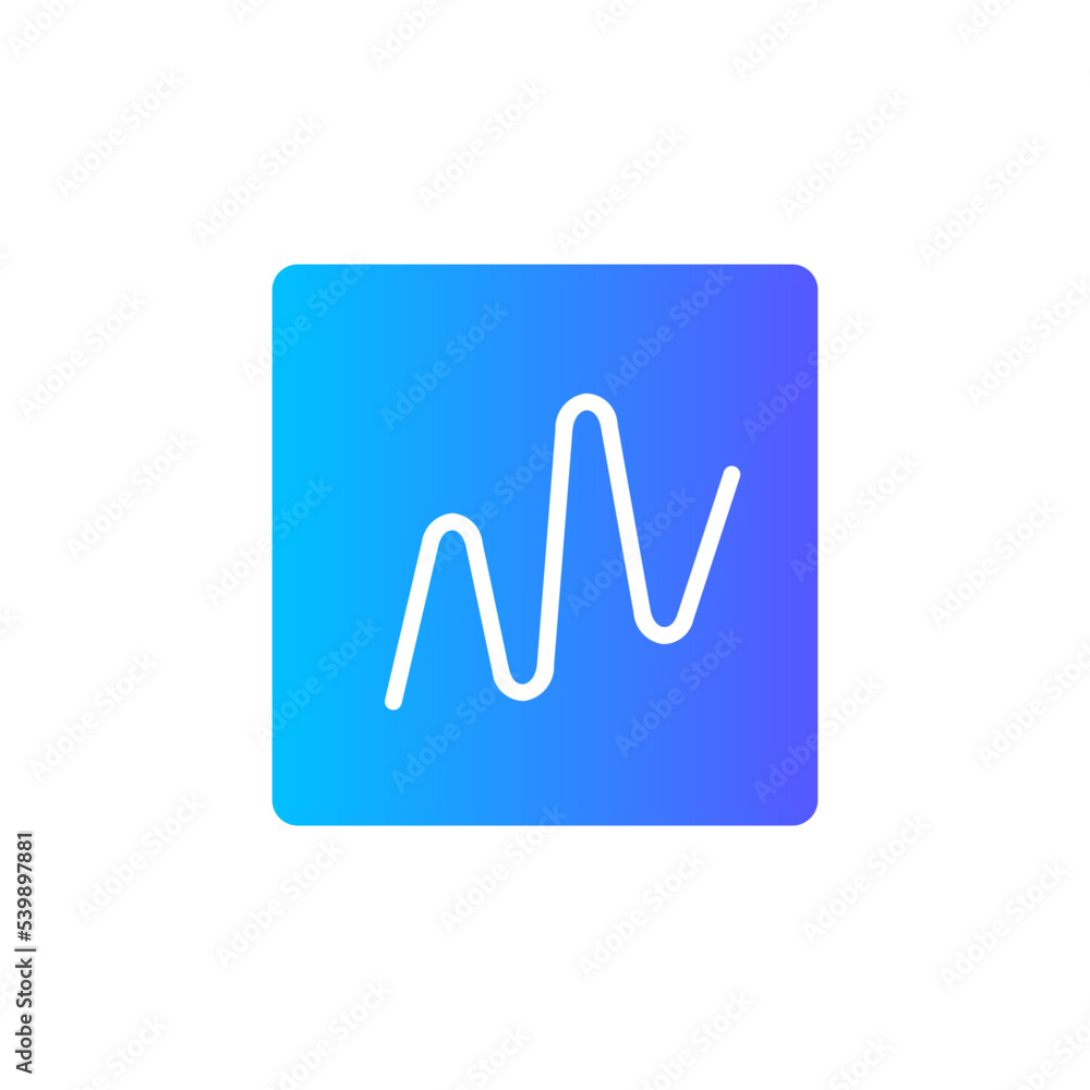 voice message app gradient icon voice message app gradient icon